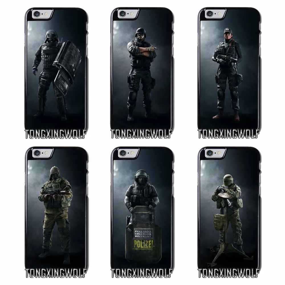 Rainbow six осада чехол для Huawei P10 P20 P30 Коврики 20 Lite плюс Nova 3i 4 Honor 9 10 Y3 Y5 Y6 Y7 Y9 Prime