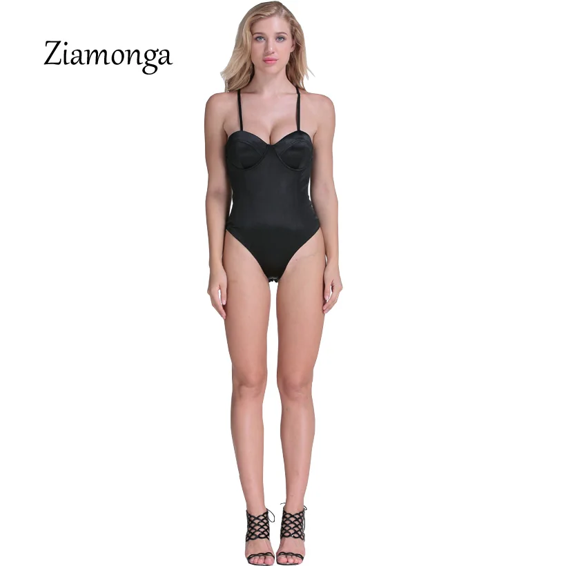 Ziamonga, сдельный купальник, сексуальный боди, женские комбинезоны,, летняя пляжная одежда, открытая спина, купальный костюм, сексуальный женский Облегающий комбинезон
