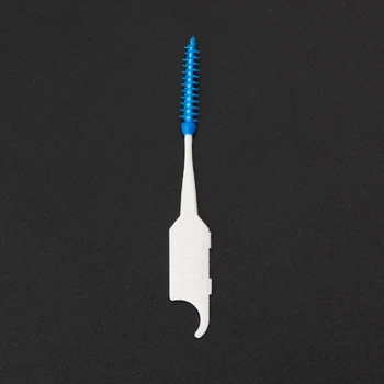 

40pcs Double Floss Head Hygiene Dental Silicone Interdental Brush Toothpick