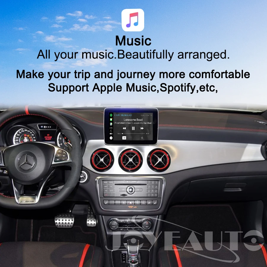 Joyeauto беспроводной Carplay Android авто для Mercedes GLS NTG5 Модифицированная поддержка задней