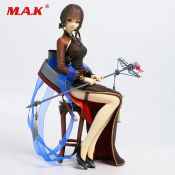 

20cm Japanese Female Anime Figure Warship Girls Myethos Sexy Yat Sen Cruiser Cheongsam Charming legs Ver PVC Action Figure Model