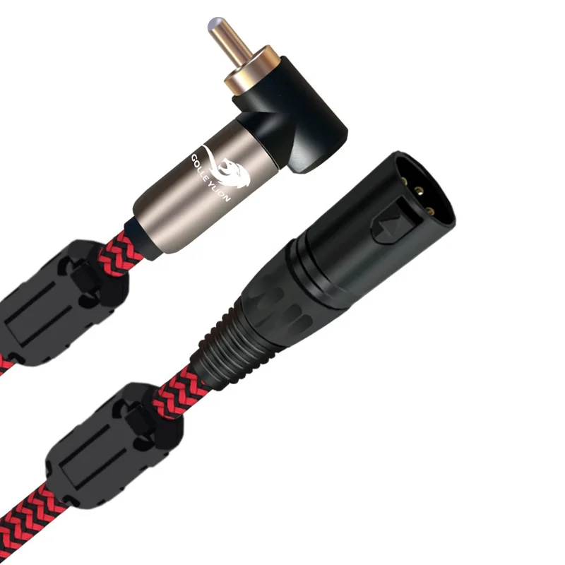 Аудиокабель XLR Male to RCA динамик DVD звуковая коробка миксер консоли усилители