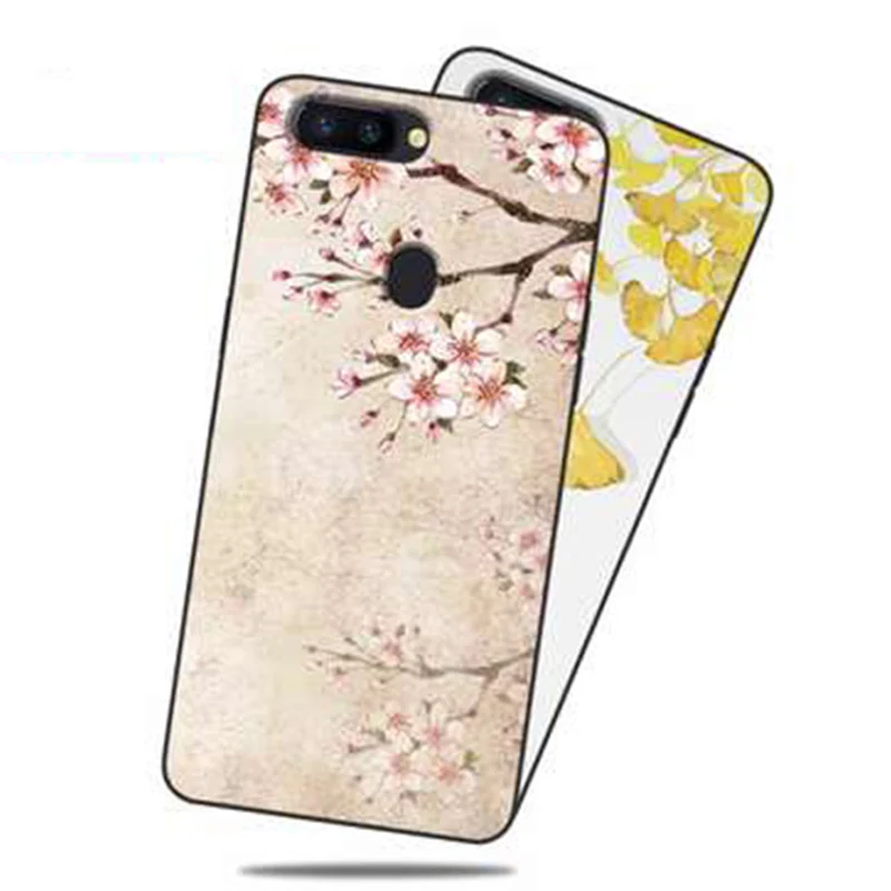 Модный мультяшный чехол s для oppo R15 из ТПУ мягкая задняя крышка R 15 накладка полные