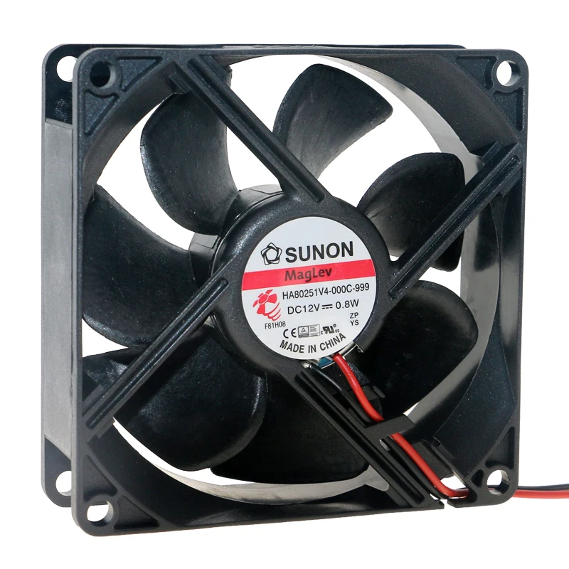 Brand new original HA80251V4 000C 999 8025 80mm fan DC 12V 0.80W Ultra