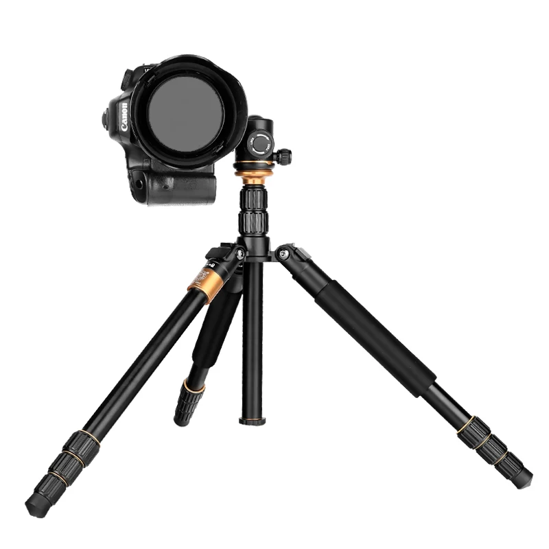 Qingzhuangshidai-Q999S-Travel-Tripod-1440mm-Aluminum-Professional-Camera-36cm-Tripod-with-Ball-head-Monopode-Q9S-Kit (2)