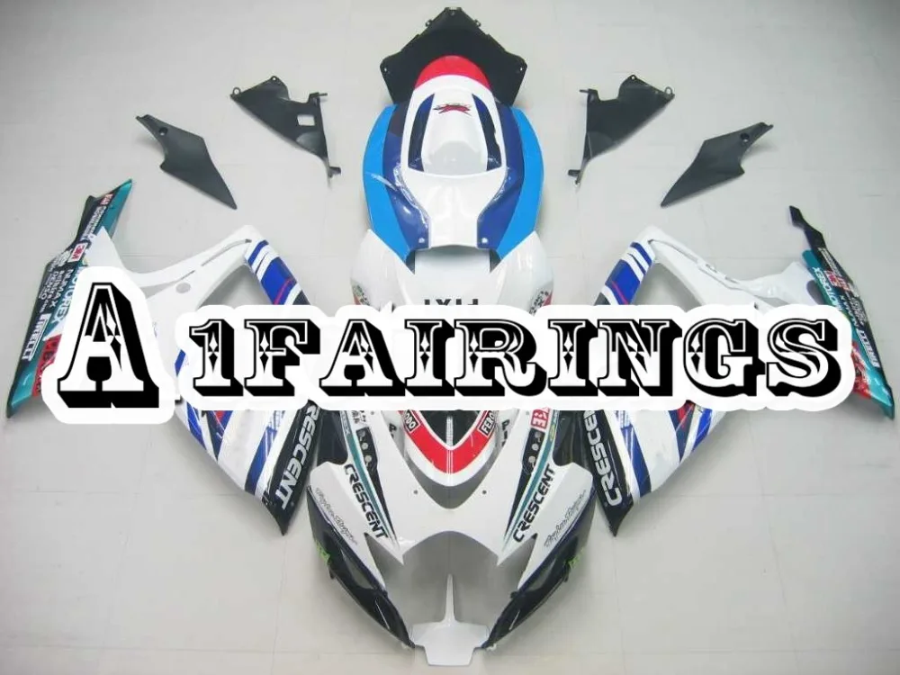 Полностью Обтекатели для мотоциклов Suzuki GSXR600 K6 2006 2007 GSXR750 06 07 из АБС-пластика