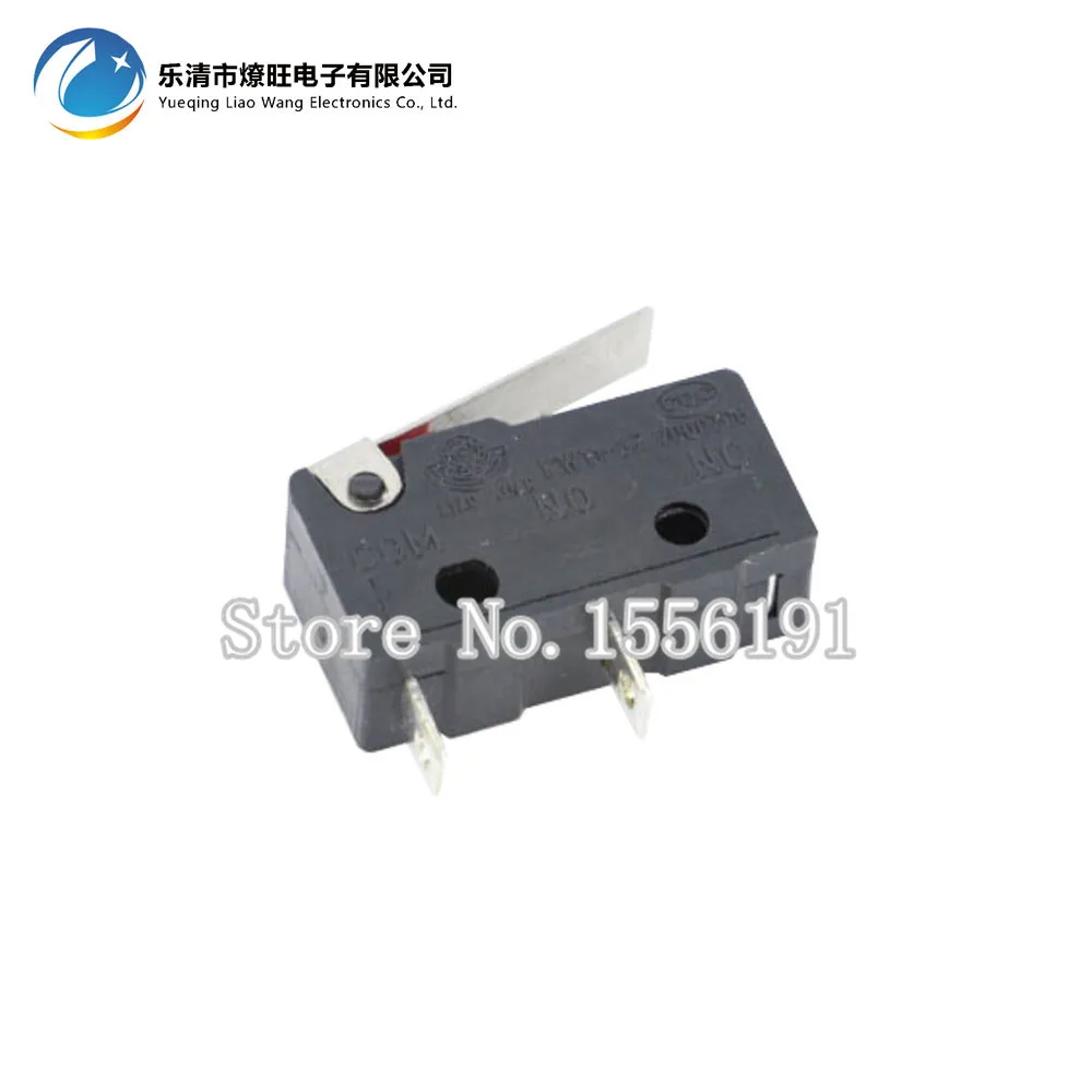10 шт./лот 2pin N/O 5A250VAC концевой выключатель KW11 3Z все новые мини переключатель Прямая