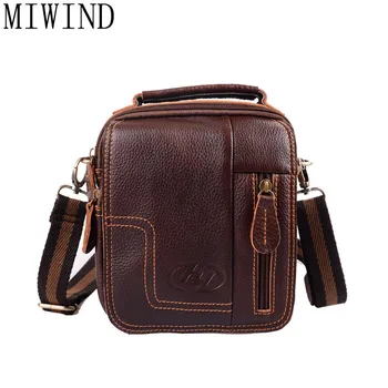 

Free Shipping Vintage Cow Leather Chest Packs Men Genuine Leather Messenger Bags Retro Crossbody Bag Chest Bags TTY609