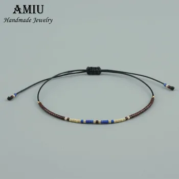 

2020 Amiu Handmade Miyuki Bead Bracelet Lovely Popular Love Lucky Charm Bracelets & Bangles For Women Men Seed Beads Bracelets