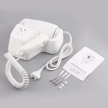 ЕС Plug настенный фен бытовой Приспособления висит фен ABS для отеля домой Электрический вентилятор 1300 Вт 220 В безопасности