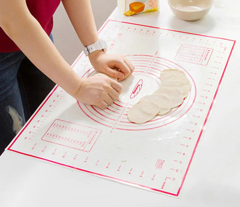 

Non-Stick Silicone Baking Mats Sheet for Oven Scale Rolling Dough Mat Kitchen Gadgets Cooking Tools Utensils Bakeware Accessorie