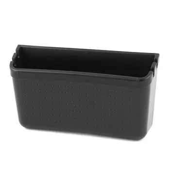 

Generic Self-Adhesive Pillar Pocket Card Phone Storage Holder Black for Car