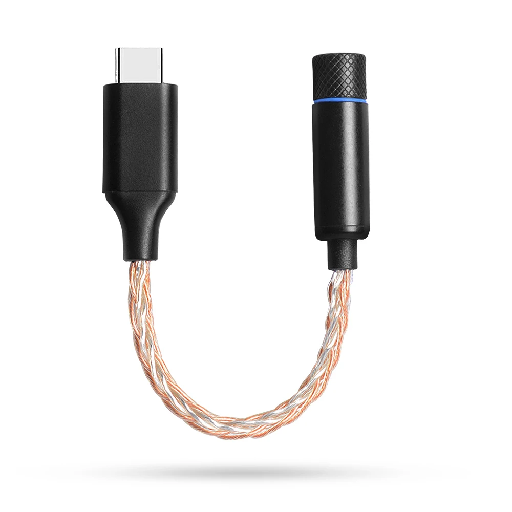 

OKCSC OFC Type-c Male Adapter to 3.5mm Audio Female AUX Cable Silver Plated Wire for Google Pixel 2 Mote Z HTC10 S8 xiaomi 6