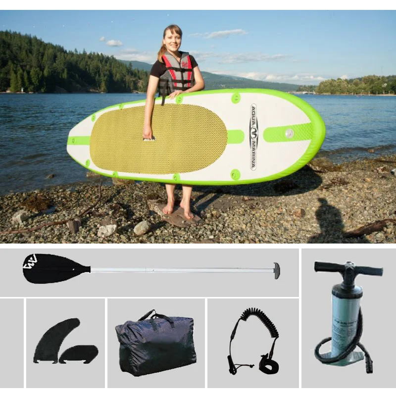 300*75.5*10cm AQUA MARINA SPK1 inflatable sup board stand up paddle