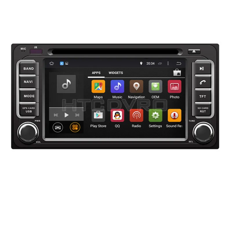 Best YMODVHT 6.2inch Octa Core Android 9.0 7.1 Car DVD Radio for Toyota Alphard/RAV4/Camry/Corolla/Hilux/Yaris/Vios/Highlander/Tundra 3