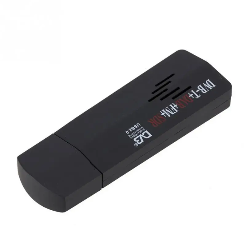 Черный ТВ Карта 1080P USB Беспроводная передача автомобиля Аудио Видео Захват RTL2832U+ R820T DVB-T тюнер приемник - Цвет: Черный