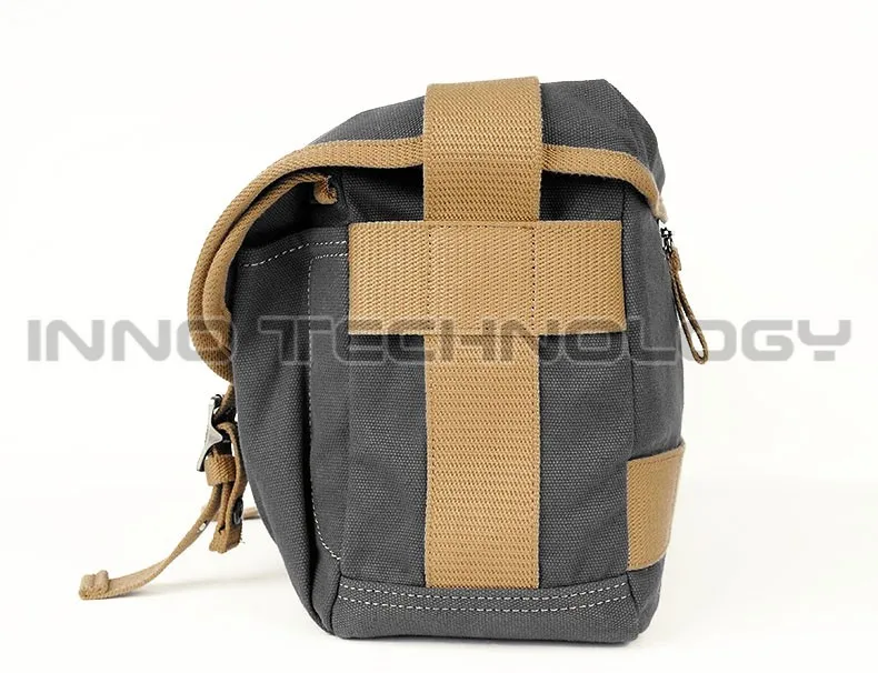 COURSERR, Высококачественная холщовая водонепроницаемая сумка на плечо, сумка через плечо для фото камеры+ мягкий чехол для путешествий