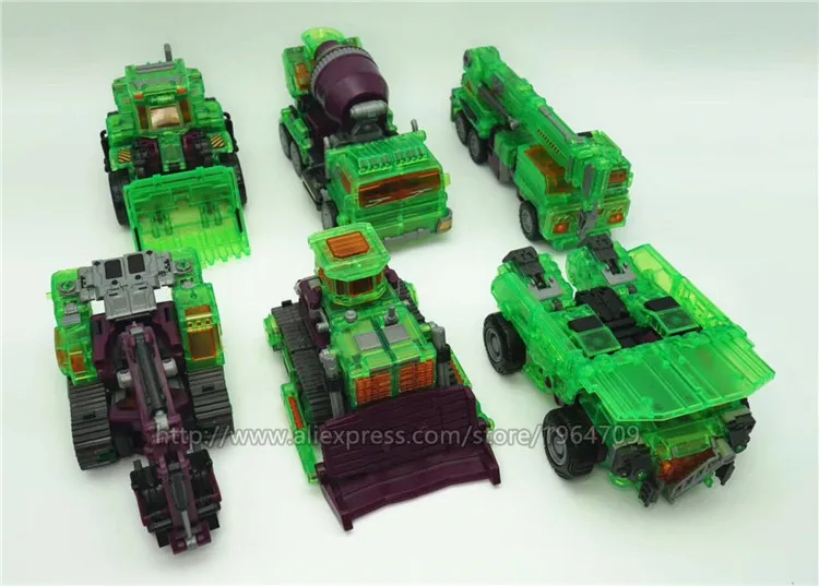 WEIJIANG NBK негабаритный 45 см Predaking трансформация фигурка игрушка 6 в 1 KO GT Разрушитель инженерные модели грузовиков игрушки для детей