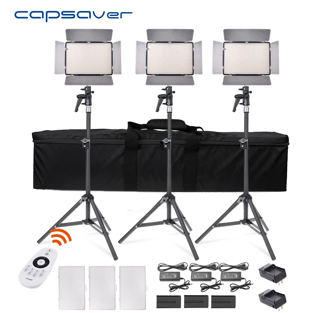 Capsaver TL 600AS светильник 3 в 1 освещения для фотосъемки двухцветная фотолампа с