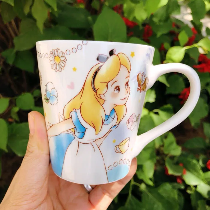 Алиса в стране чудес утка Рапунцель Принцесса керамическая кружка кофейная кружка чашка подарок на день рождения с коробкой