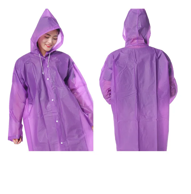 Reusable Raincoat fashion Rain Cover Waterproof For adult Impermeable ...