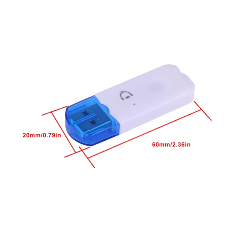 Портативный usb-адаптер AUX беспроводной Bluetooth EDR USB музыкальный аудио приемник адаптер мини аудио приемник