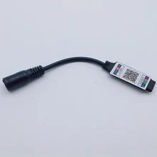 Мини RGB Bluetooth контроллер DC5V 12 в 24 В мини музыка Bluetooth контроллер светильник полосы контроллер для RGB светодиодные ленты