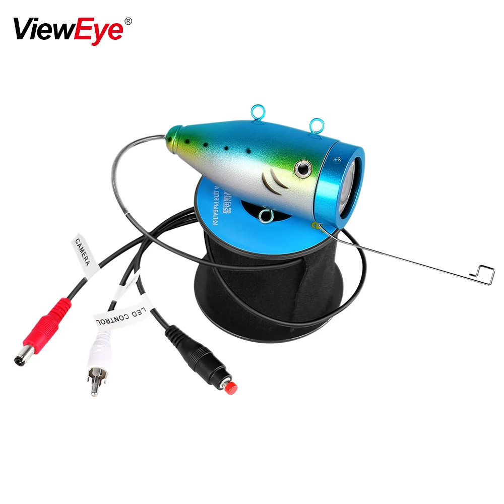 ViewEye 2 диоды для подавления переходных скачков напряжения Один комплект для подводной рыбалки Камера аксессуары для 7 дюймов Рыболокаторы 24 шт., инфракрасный свет лампы Яркий белый светодиодный