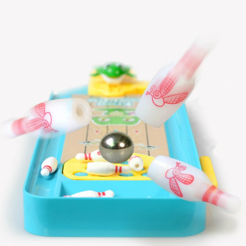 Интерактивные игрушки мини-лягушка Боулинг Игры стол детская интеллектуальная игрушка пусковая установка для детей детская игра в домашних условиях