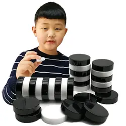 30 шт. черный, белый цвет подсчета математическая игрушка Монтессори вспомогательный материал для обучения Математика счетные диски малыш