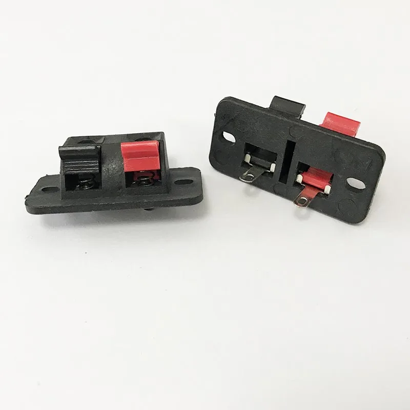 10pcs Speaker wire clip horn clamp/audio clip 2p wiring seat