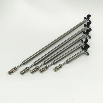 

1PC Boat Model 3mm Shaft Assembly Kit 10/15/20/25cm Drive Shaft+D30mm CW Propeller+Universal Joint for RC Jet Boats Parts