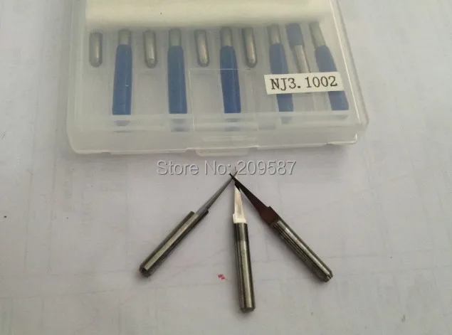 

10pcs Carbide PCB Engraving Bits CNC Router Tool 10 Degree 0.2mm 1002