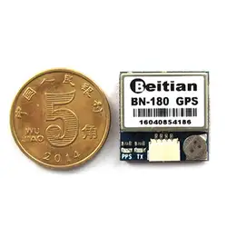 Маленький мини двойной ГЛОНАСС + gps BN-180 Micro двойной антенный gps-модуль UART ttl для CC3D F3 Полет контроллер RC Multicopter DIY