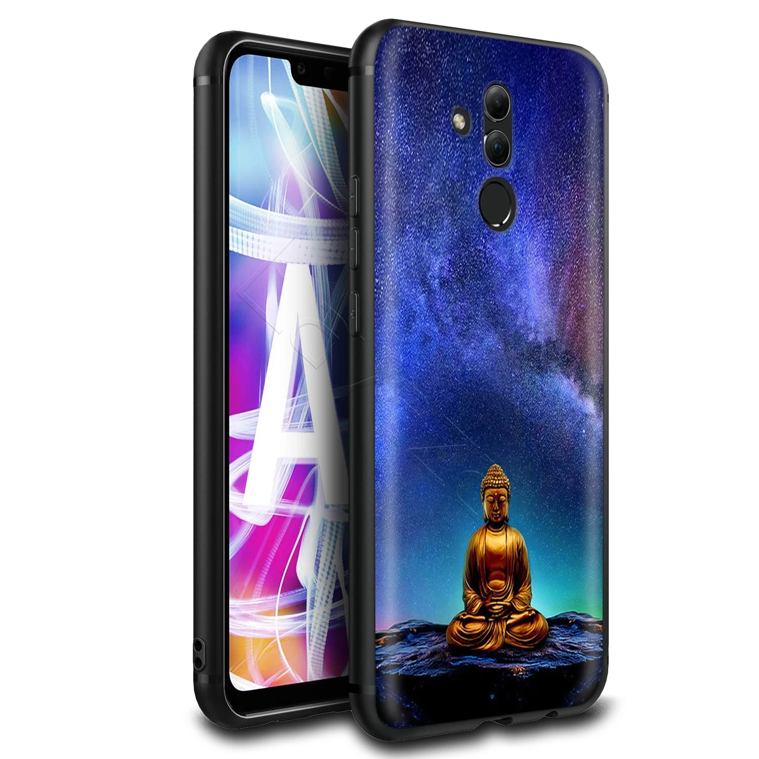 Чехол Lavaza Be Happy Little Buddha для Huawei P30 P20 P10 P9 P8 Mate 20 10 Pro Lite P Smart 2017|Бамперы| |