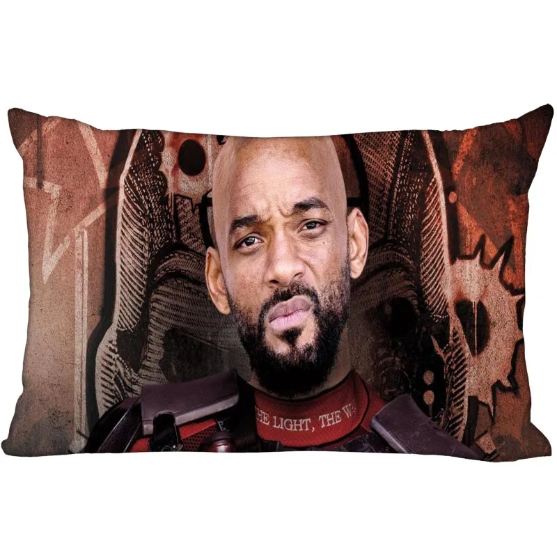 

35x45cm Pillowcase Will Smith Rectangle Silk Pillowcases Bed Home Living Room Pillow Covers One Side Custom gift