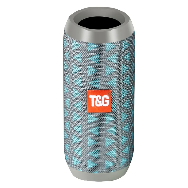 sky blue speaker TOPROAD Bluetooth динамик 10 Вт портативный беспроводной стерео колонки ткань наружные водонепроницаемые динамики Поддержка TF карты FM радио USB - Цвет: sky blue speaker