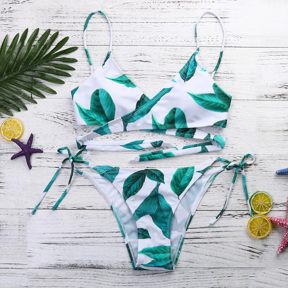 

2018 Sexy Beach Swimwear Women Swimsuit Hot Swimwear Bandage Bikini Bathing Suit Brazilian Bikini Set maillot de bain 4.62