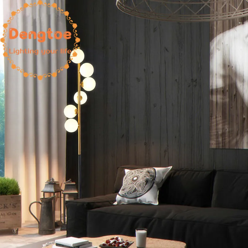 

Dengtoe Modern LED living room standing luminaires lights bedside illumination home deco lighting fixtures bedroom floor lamp