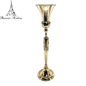 

Metal Flower Vase Table Pots Centerpiece with Opening For Mariage Wedding Party Event Decoration 6PCS/lot