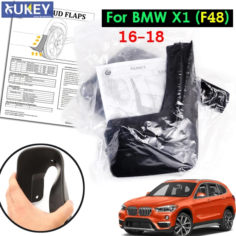 

FIT FOR BMW X1 F48 2016 2017 2018 2019 MOLDED MUDFLAPS MUD FLAP MUD FLAPS SPLASH GUARD MUDGUARDS FENDER KIT ACCESSORIES
