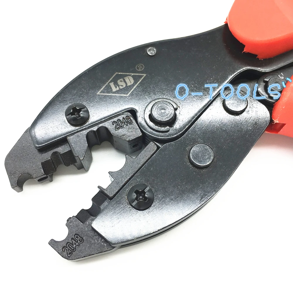 Spark plug wire ratchet crimp tool LY-2048 wire crimper for crimping and stripping spark plug wires 3