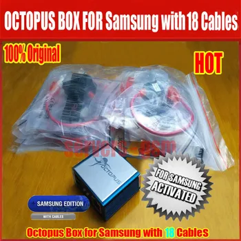 

100% Original Octopus Box SAM Edition with 18 Cables for SAM/Unlock&Flash&Repair Mobile Phone Free Shipping