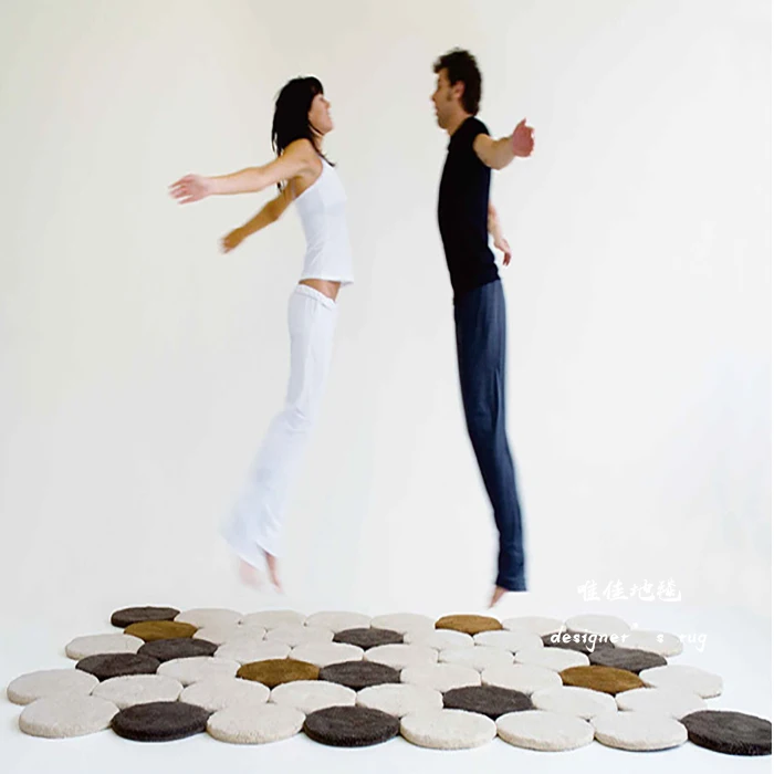 Круглый прошитый ковер для гостиной, спальни, ковер ручной акрилонитриловый ковер для гостиной, большой ковер