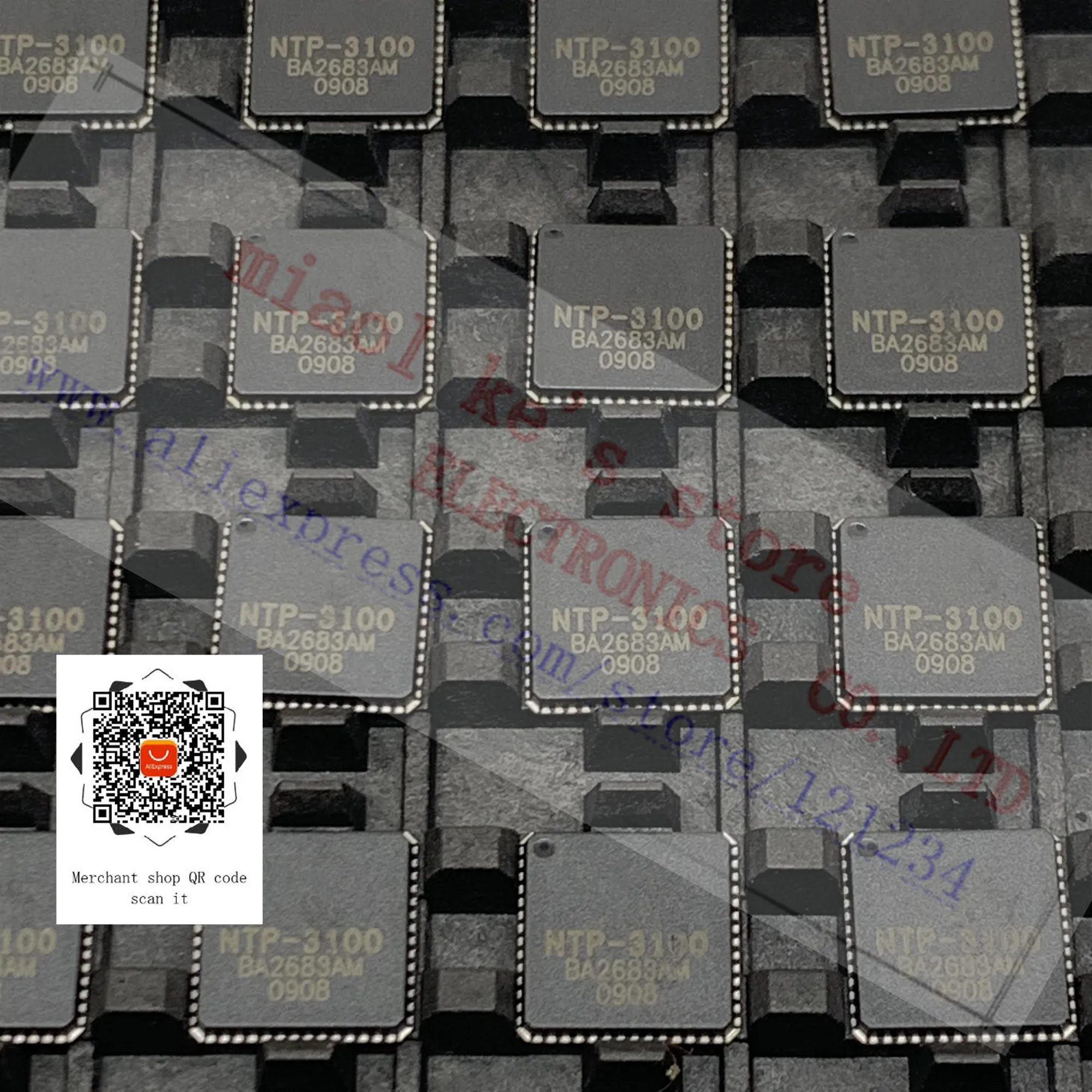 

[2pcs/1lot]100%New original; NTP3100 NTP-3100 NTP3100L NTP-3100L QFN - LCD Digital Amplifier Audio IC