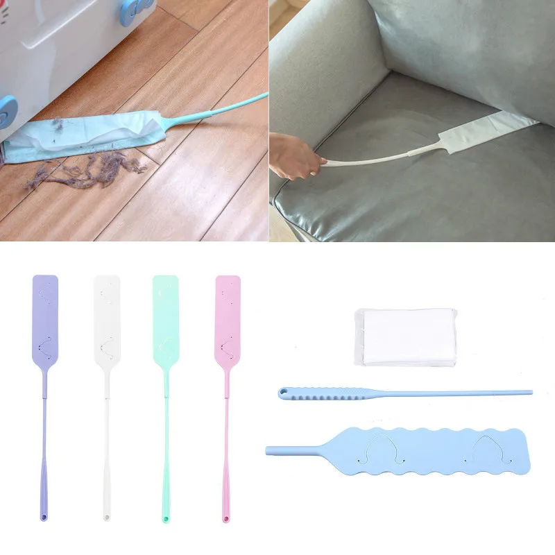 

Household Long Handle Flexible Dusters Blinds Cleaning Brush Dust Duster For Sofa Bottom Door Clips Cleaning Tools