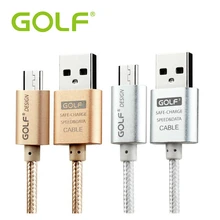 Golf Micro USB Cable Mobile Phone Andriod Cable Data sync Fast Charging Adapter 5V 2A 1m 2m 3m Charger cable For Samsung HTC