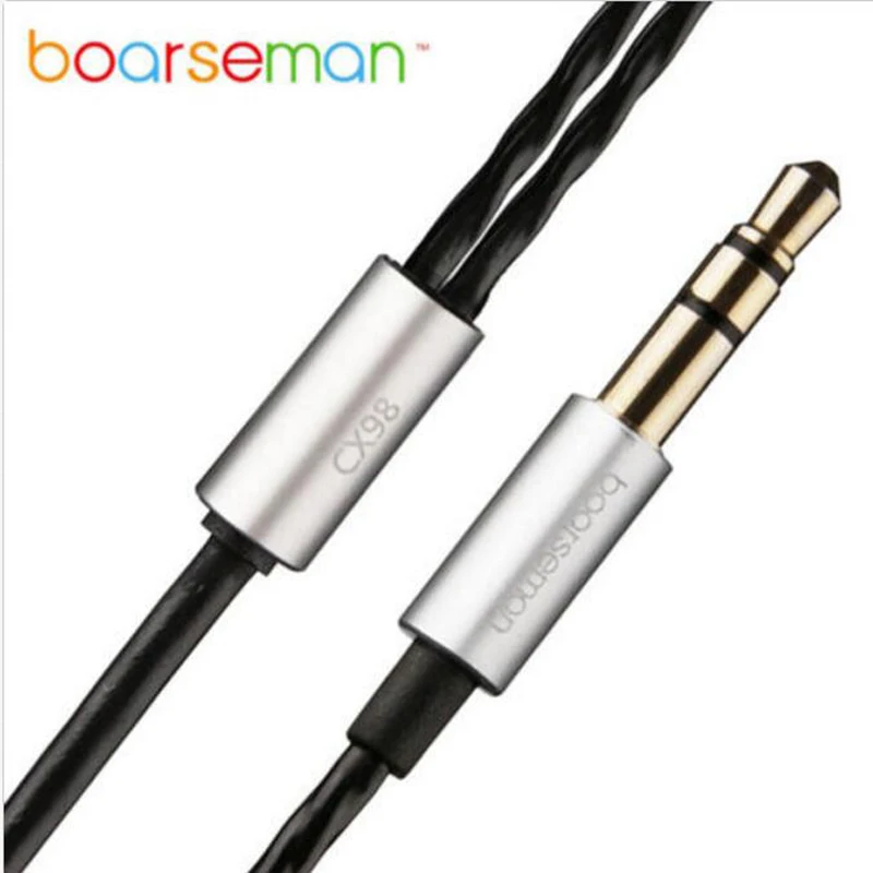 Boarseman CX98 в ухо наушники 3 5 мм Hifi динамические для xiaomi mi5 samsung телефонов компьютер G8