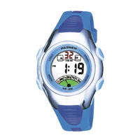 PASNEW детские цифровые часы спортивные наручные часы 30 м Водонепроницаемость для детей PSE-219 - Цвет: Синий