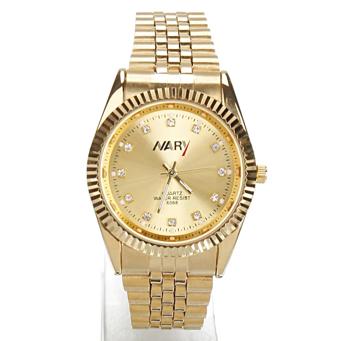 NARY HOT Sell Men Watches Top Brand Luxury Men Military Wrist Watches Full Steel Men Sports